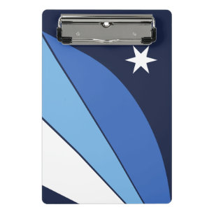 Mini clipboard with flag of Columbia, SC