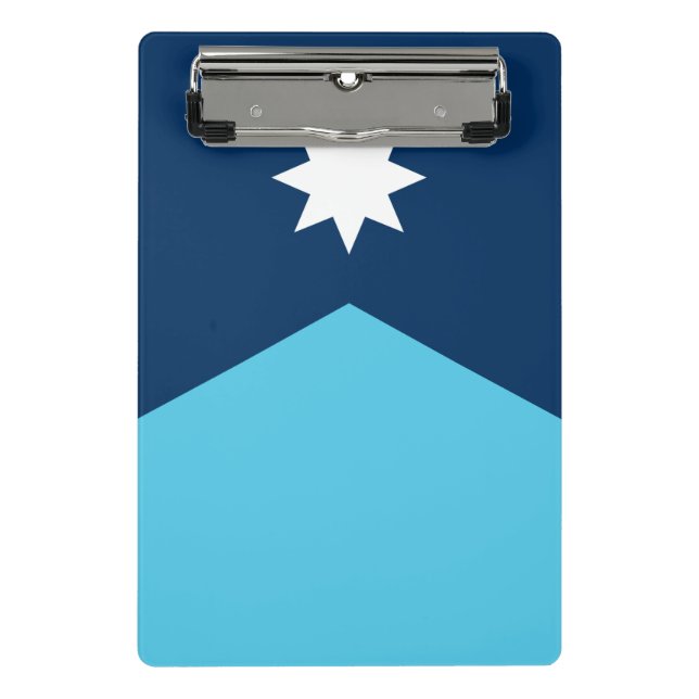 Mini clipboard with flag of Minnesota, USA (Front)