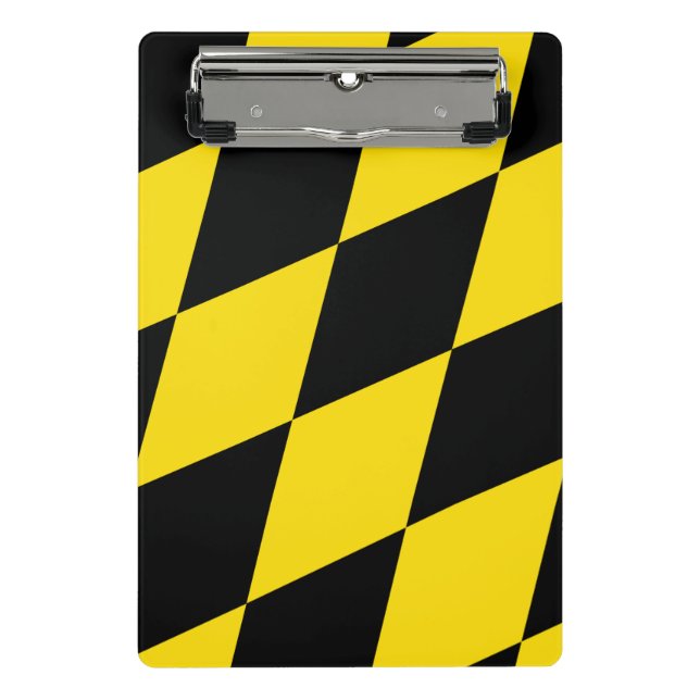 Mini clipboard with flag of Munich (Front)
