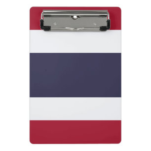 Mini clipboard with flag of Thailand