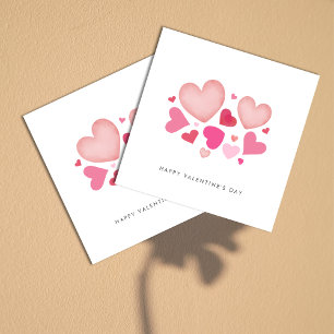 Mini Coeurs mignons Petit ami Carte de Saint Valen