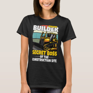 Mini Construction Ladder For Children With Excavat T-Shirt