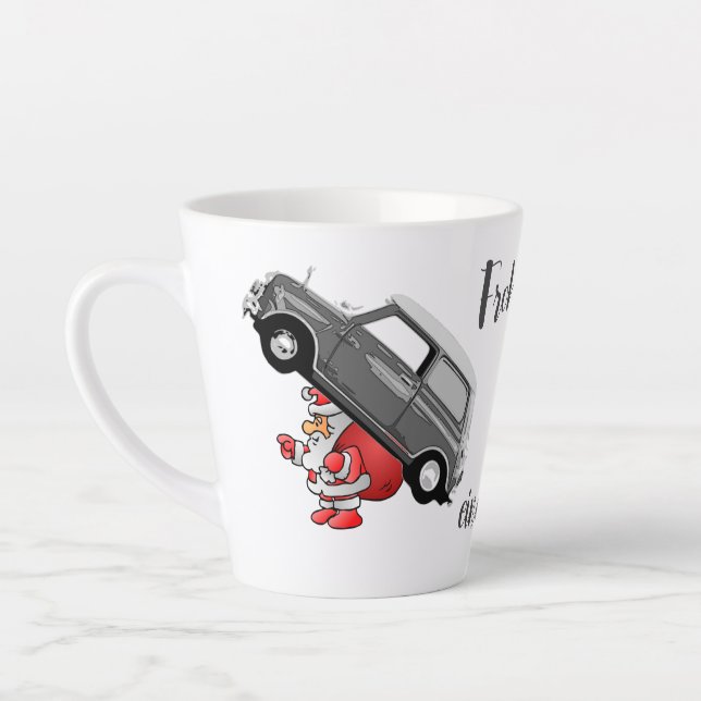 Mini Cooper Christmas cup (Left)