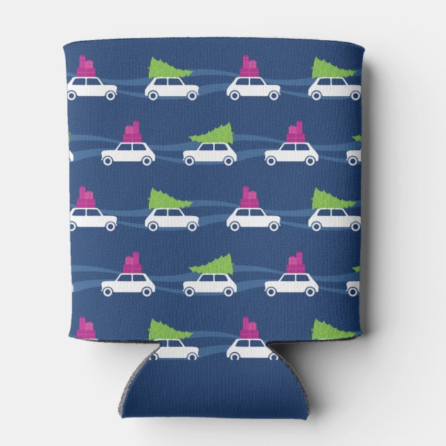 Mini Cooper Christmas Traffic Can Cooler (Back)