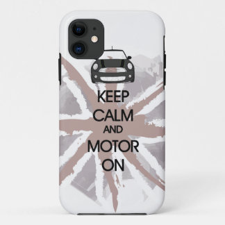 Mini Cooper gardent le coque iphone de calme et de