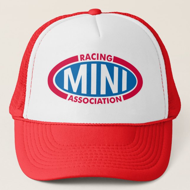 Mini Cooper Racing Association Trucker Hat (Front)