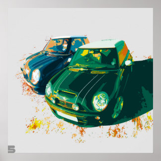 Mini Cooper S R53 Poster