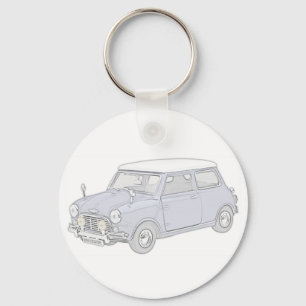 Mini Cooper Vintage-coloured Keychain