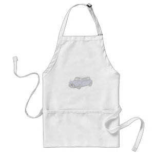 Mini Cooper Vintage-coloured Standard Apron