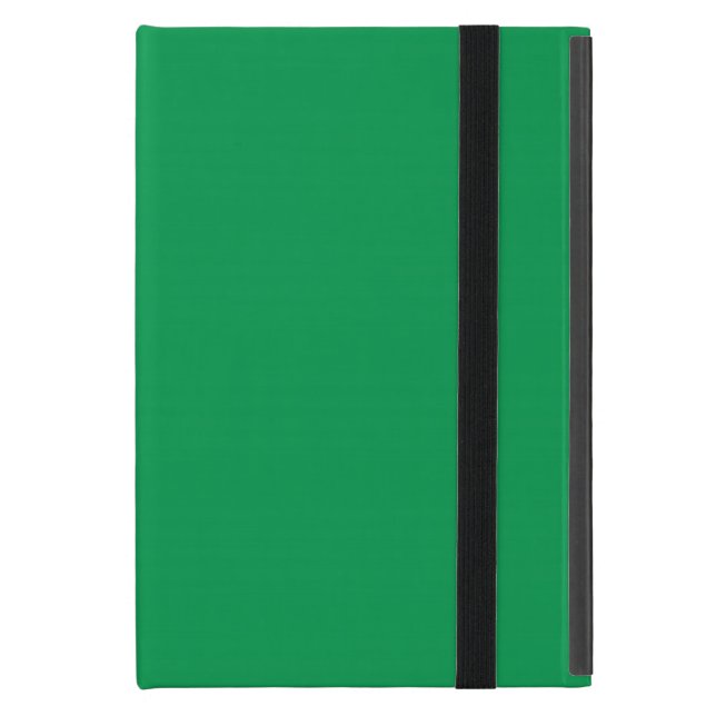 Mini Coque de prowis iPad vert moyen (Devant fermé)