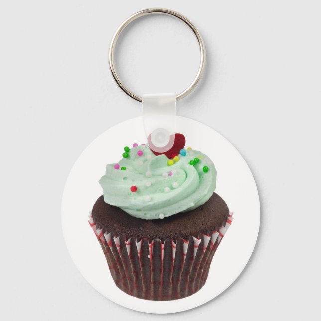 Mini cupcake keychain (Front)