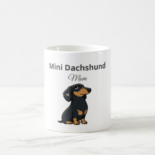 Mini Dachshund Mom Mug Cute Wiener Gift