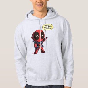 Mini Deadpool in Armour Hoodie