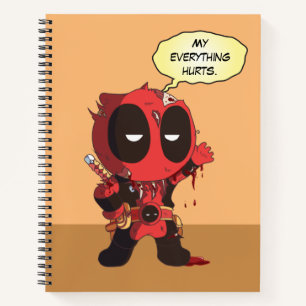 Mini Deadpool Survivor Notebook