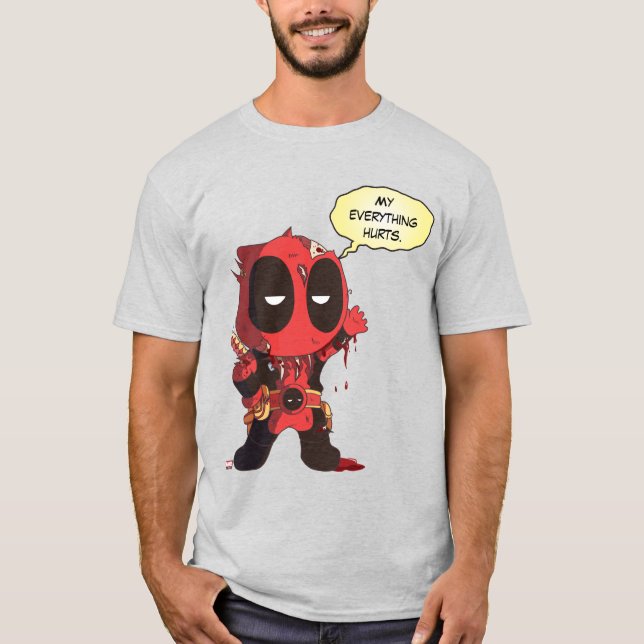 Mini Deadpool Survivor T-Shirt (Front)
