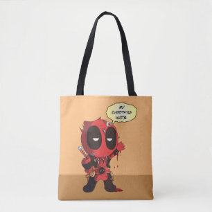 Mini Deadpool Survivor Tote Bag