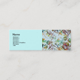 Mini Design2 carte de visite élégant maigre, 3 x 1inc