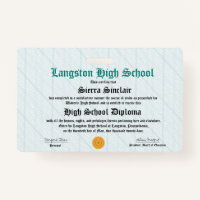 Mini Diploma - Packet Size Badge