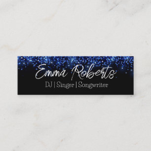 Mini DJ Singer Songwriter Planning Carte de visite