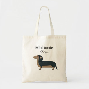 Mini Doxie Mom Tote Miniature Dog Gift Bag