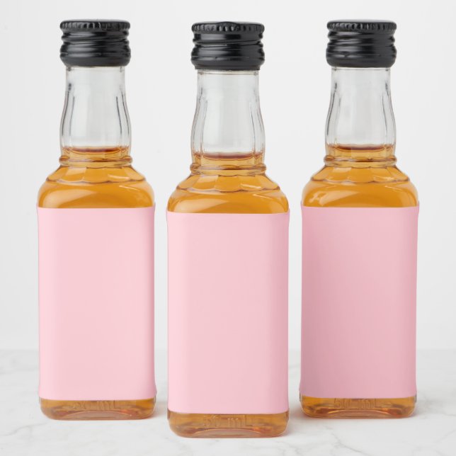 Mini Étiquette Liquor rose (Bouteilles)
