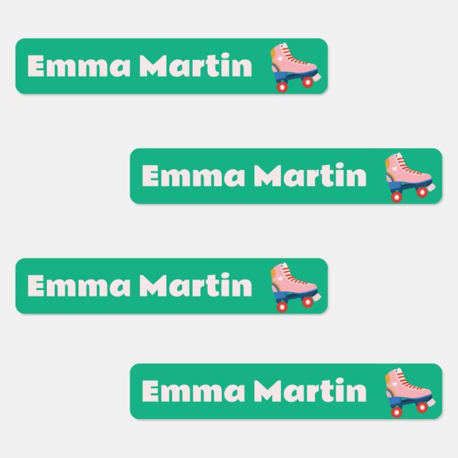 Mini étiquettes maigres pour stylos (Groupe)