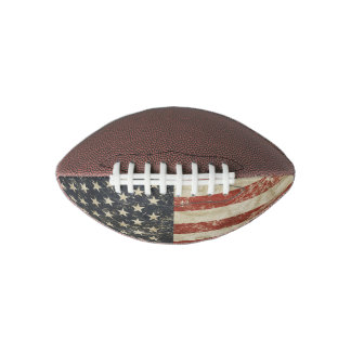 Mini Football with USA flag