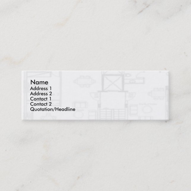 MINI FP - CARTE DE VISITE (Devant)