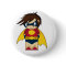 Mini Girl Button