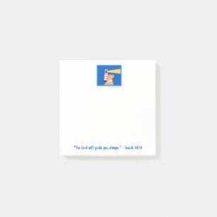 Mini Golden Dog Lighthouse Post-it Notes