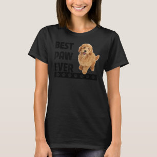 Mini Golden Doodle Dad Best Paw Ever Fathers Day D T-Shirt
