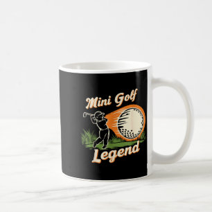 Mini Golf Legend Funny Mini Golf Chamon Vintage Ki Coffee Mug