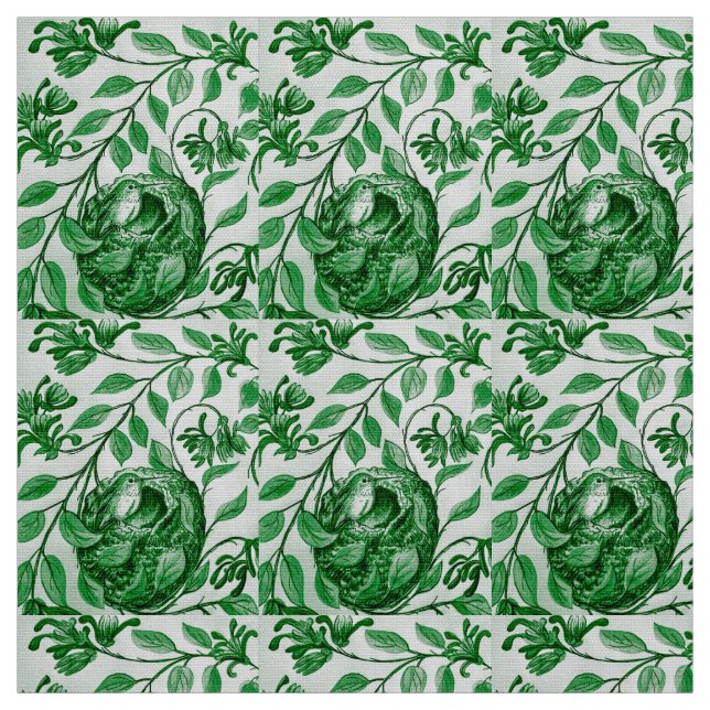 Mini Green Hummingbird Fabric (Swatch)