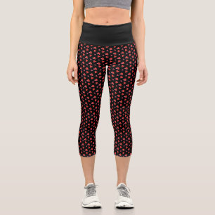 MINI HEARTS II High Waisted Capris