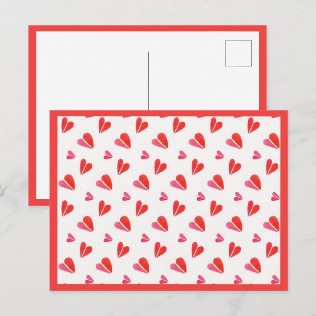 MINI HEARTS Postcard II (Front/Back)