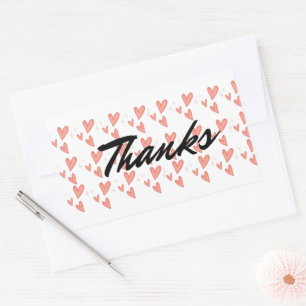 Mini hearts stickers