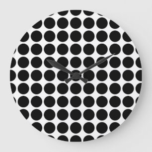 Mini horloge murale Pois