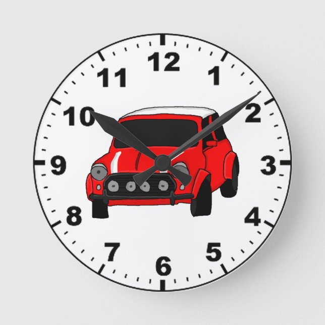 Mini horloges murales de conception de voiture (Recto)