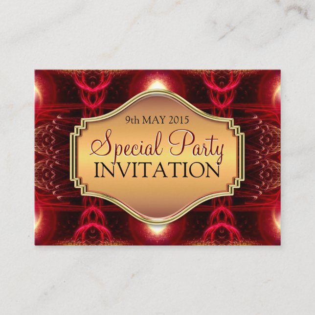 Mini invitation à l'art fractal intérieur (Devant)