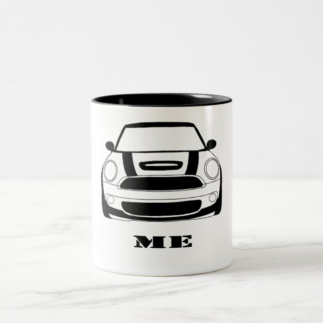 MINI je tasse de deux tons (Centre)