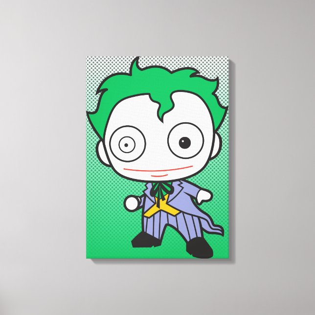 Mini Joker Canvas Print (Front)