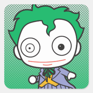 Mini Joker Square Sticker