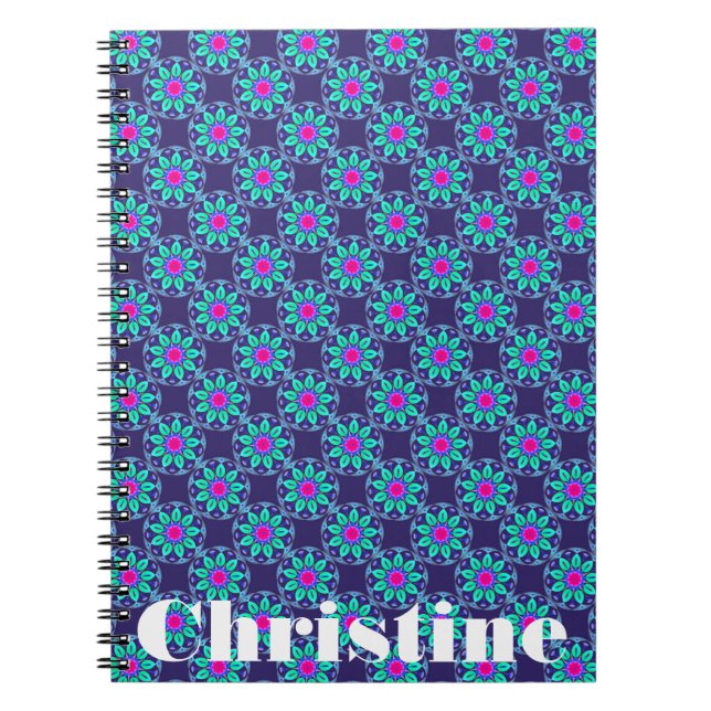 Mini Mandalas Personalized Notebook (Front)