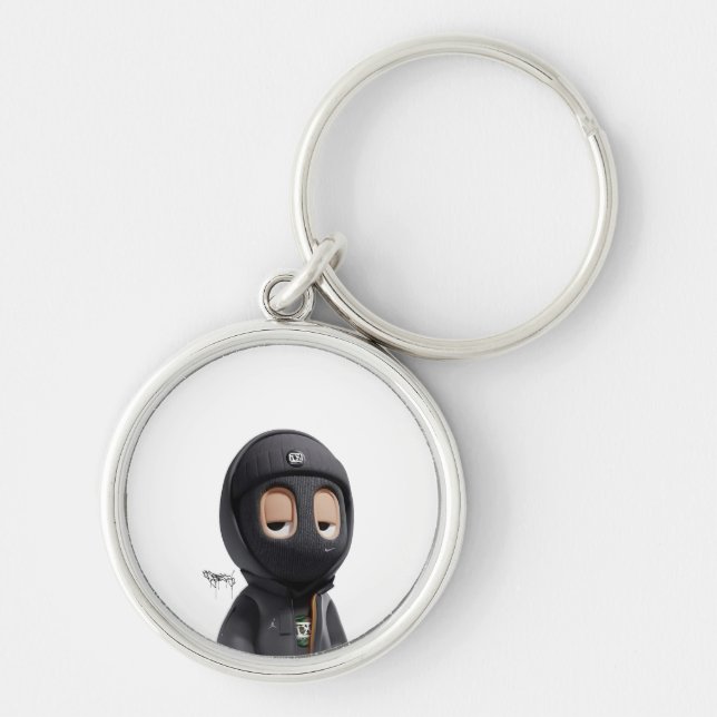 Mini Map Keychain (Front)