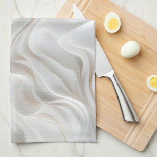 Mini Marbre blanc Wave cuisine serviette moderne