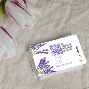 Mini Mariage Détails Carte de boîtier avec code Qr
