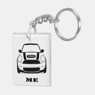 MINI Me Key Chain - 2 sided square