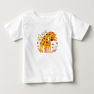 Mini Me - Mom and Baby Giraffe T-Shirt