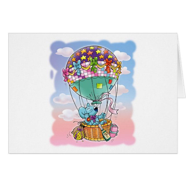 Mini Mice and big balloon (Front Horizontal)