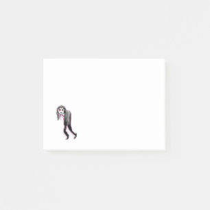 Mini Miserable Goth Post-It Notes